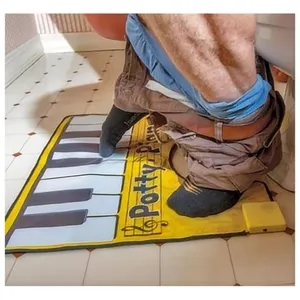 Novelty Tapping Musical Keyboard Floor Piano Mat Toilet Potty Piano