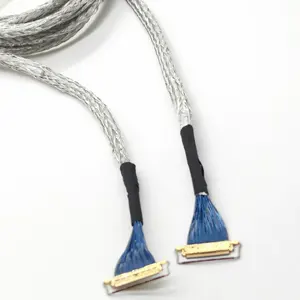 1.5 meter FAW 30P i-pex cable with metal Braided shielding mesh