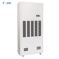 TOJJE Nuevo Deshumidificador de Aire Industrial Eléctrico de 240L/D con Compresor, para Control de Humedad en Almacenes de Semillas, Hogares y Granjas