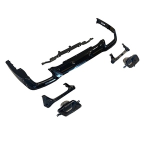 Accessoires automobiles en gros Diffuseur <span class=keywords><strong>de</strong></span> pare-chocs arrière <span class=keywords><strong>de</strong></span> style M235i avec embouts d'échappement pour BMW F44 M-Tech Diffuseur noir brillant - Product Image 3