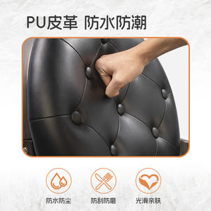 Sillón de Peluquería Estilo Americano, Silla de Peluquería con Altura Ajustable, Bomba Grande para Teñir el Cabello, Permanente y Peluquería - Product Image 5