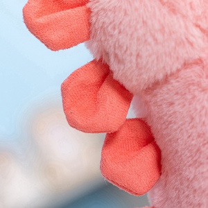 Peluche Drago <span class=keywords><strong>Rosa</strong></span> Abbracciabile con Palline Antistress, Morbido Dinosauro Imbottito in Cotone PP, Regalo Speciale Carino - Product Image 6