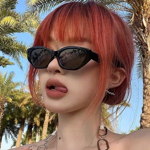 Lunettes de soleil œil de chat pour femmes, monture intégrale, protection UV400, style 2024 - Product Image 4
