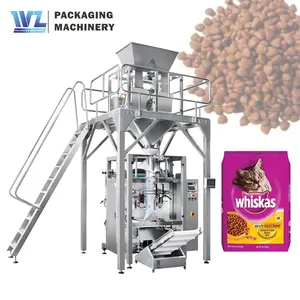Peseuse multitête verticale entièrement automatique machine à emballer machine à emballer noix snacks chips