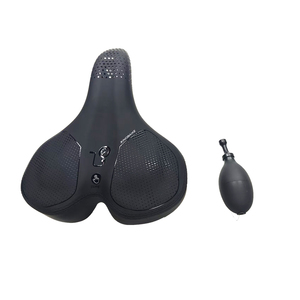 Coussin d'air <span class=keywords><strong>gonflable</strong></span> souple en PU pour <span class=keywords><strong>selle</strong></span> de <span class=keywords><strong>vélo</strong></span> Couvre-siège de <span class=keywords><strong>vélo</strong></span> simple et respirant avec massage de sécurité pour le <span class=keywords><strong>vélo</strong></span> de route - Product Image 2