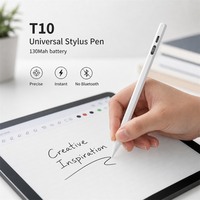 Lápiz Óptico Magnético Activo para iPad, Android, Windows, con Pantalla LED de Batería Recargable, Carga Rápida Tipo-C, Sin Bluetooth, OEM ODM