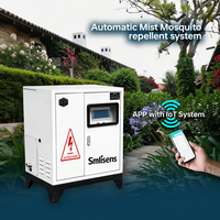 Système de brumisation électrique haute pression en acier inoxydable, pulvérisateur télécommandé pour jardin, extérieur, anti-moustiques et anti-parasites