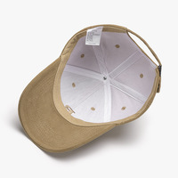 Casquettes de baseball structurées à 6 panneaux en coton pour hommes, bon marché et en gros, patch de broderie 3D personnalisé avec logo, style sportif