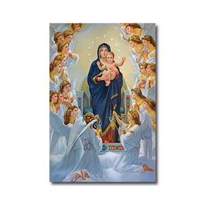 Vente en gros <span class=keywords><strong>de</strong></span> tableaux sur toile représentant la Vierge Marie avec Jésus-<span class=keywords><strong>Christ</strong></span> pour la décoration <span class=keywords><strong>de</strong></span> la maison - Product Image 6