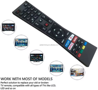 Nouvelle télécommande intelligente RM-C3338 pour téléviseur intelligent JVC 4K UHD, compatible avec les modèles LT-24C680, LT-24C681, LT-24C685