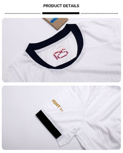 Individuelles Retro-Vintage-Fußballtrikot Anpassbare Fußball-Trainings-Sportbekleidung - Product Image 5