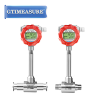 Capteur de gaz Air Nature Gas Lpg Gas Meter RS485 MODBUS Vortex Vapeur Débitmètre