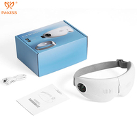 Masajeador Ocular Inteligente Plegable PAKISS con Bluetooth, Compresión Térmica, Vibración, Función Musical, Batería de 800 mAh, Recargable por USB Tipo-C