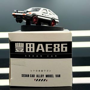 Venta al por mayor 1:64 <span class=keywords><strong>coches</strong></span> en <span class=keywords><strong>miniatura</strong></span> modelo de metal fundido a presión mini coche de aleación AE86 camión giratorio divertido coche decoración regalo juguete colección juguete - Product Image 3