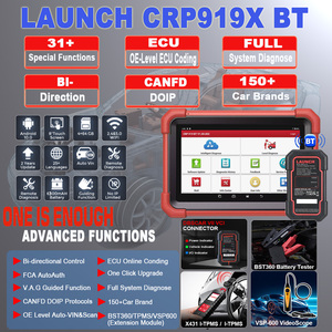 Escáner OBD2 LAUNCH X431 CRP919X BT, Herramienta de Diagnóstico Bidireccional CANFD DOIP, Codificación ECU de Todos los Sistemas, Prueba Activa para Autos Europeos - Product Image 2