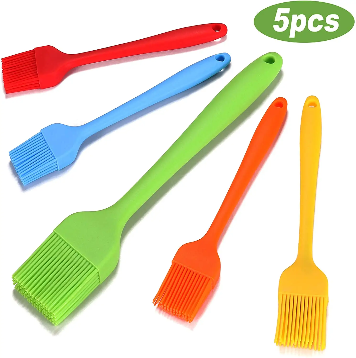 USSE outdoor bbq tools oil brush, Food Grade Basting Pastry Cooking silicone bbq brush