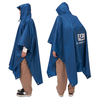 Imperméable militaire d'extérieur simple et moderne 3-en-1 à capuche imperméable pour poncho manches pour moto, camping, randonnée, tente de voyage