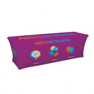Fitted Waterproof <b>Outdoor</b> <b>Table</b> Cloths Custom Fitted <b>Table</b> Cloth with Logo Size Printed Fabric Customized 100% Polyester Square - Product Image 2