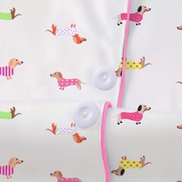 Nouvel ensemble pyjama cardigan imprimé pour femme, col à revers, manches courtes, short – Polyester Terylene style européen-américain