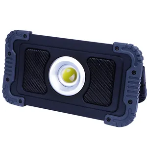 Outdoor Kamp Audio Hi-Fi 8000 Mah Lithium Batterij 20W Worklight, auto Repareren 18650 Oplaadbare Draagbare Cob Led Verlichting