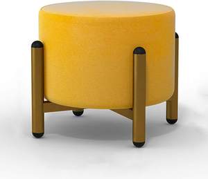 เก้าอี้โยก,ที่วางเท้าแบบออตโตมันที่วางเท้าม้านั่งเปลี่ยนรองเท้าแบบปรับได้เปิดประตูได้โซฟาห้องนั่งเล่นกำมะหยี่ซักได้ - Product Image 3