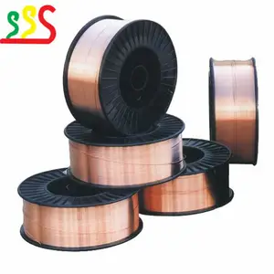 Welding Wire Wire Welding Cheap 0.8MM 1.0MM 1.2MM 1.6MM Plastic Metal Spool Gas Protection Copper Coated MIG CO2 ER70S-6 Welding