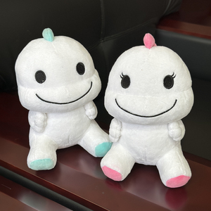 Peluche Oficial de <span class=keywords><strong>Bigo</strong></span> Live, Dinosaurio Azul, Pareja de Dinosaurios, Peluche Relleno de Algodón PP, Juguete de Peluche - Product Image 2