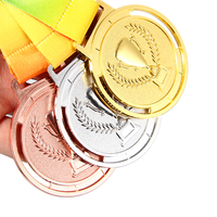 Medallas de Oro Populares de Venta Directa de Fábrica, Medallas de Aleación de Zinc de Alta Calidad para Danza