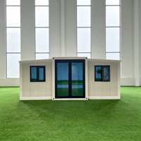 Maisons modulaires en kit préfabriquées de type A, fabriquées en Chine