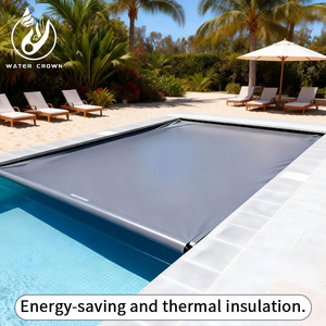 Telo di Copertura Invernale per <span class=keywords><strong>Piscina</strong></span> Water Crown in PVC Resistente, Anti-Alghe e Anti-UV, Pratico con Sacche d'Acqua per Piscine Fuori Terra - Product Image 5
