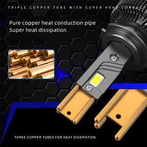 M13max K13MAX 240W Ampoules de phares LED Super Power 12V Aluminium <span class=keywords><strong>H5</strong></span> H4 H7 6500K Source de lumière blanche Usine HB4/OE NO - Product Image 3