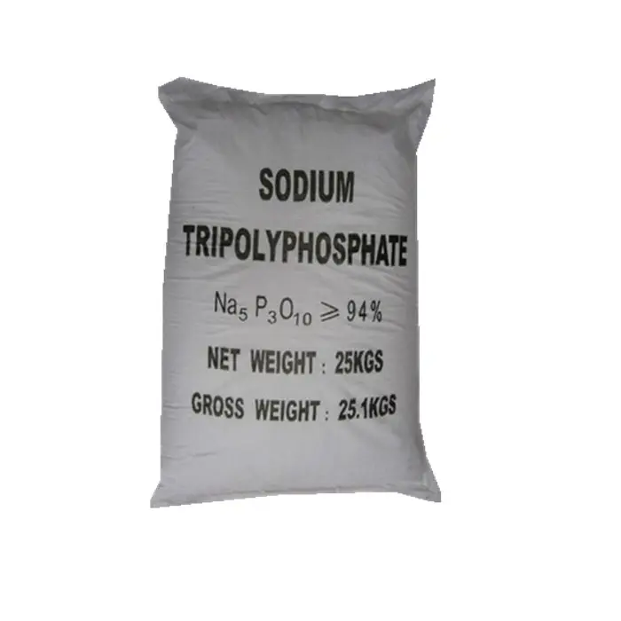 Qualité industrielle STPP détergent/céramique grade cas7758-29-4 bon prix tripolyphosphate De Sodium