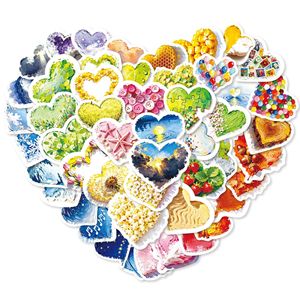 50 Pegatinas Lindas, <span class=keywords><strong>Dibujos</strong></span> Creativos, Estilo Instagram, Materiales <span class=keywords><strong>para</strong></span> Diario, Decoración <span class=keywords><strong>para</strong></span> Carcasas de Teléfono, Pegatinas <span class=keywords><strong>para</strong></span> Equipaje, Pegatinas de Corazón - Product Image 1