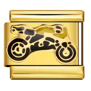 Eslabones de Acero Inoxidable <span class=keywords><strong>para</strong></span> Pulseras de Charms Italianos, Accesorios <span class=keywords><strong>para</strong></span> Hacer Joyería DIY, Compatibles con Cadenas de 9mm, <span class=keywords><strong>para</strong></span> Autos, Yates y Motocicletas - Product Image 3