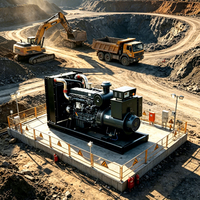Générateur diesel d'occasion avec moteur Yuchai 50kva 100kva 200kv 300kva 400kva 500kva 600kva 800kva 1000kva Type Silencieux ATS