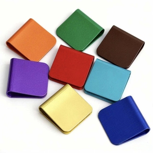 Clips de casquette de golf personnalisés en acier inoxydable et aluminium, clips de bord de casquette en gros pour la promotion sportive, gravure laser avec logo personnalisé - Product Image 6
