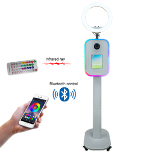 Machine Photobooth Portable pour Événements Festifs et <span class=keywords><strong>Vacances</strong></span>, avec Étui de Voyage pour iPad et Appareil Photo Reflex Numérique, Prise de Photos Facile - Product Image 4