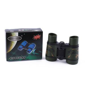 Children's Camouflage Binoculars 4X30 Plastic Toy Telescope For Nature Exploration Ages 5 To 7 Years - Product Image 2