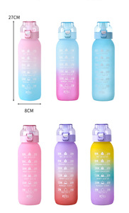 Bouteille d'eau potable en Tritan avec dosette de saveur de fruit, 1L avec parfum d'<span class=keywords><strong>air</strong></span> Met Smaken - Product Image 6