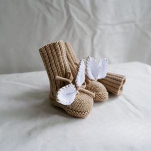 Calcetines <span class=keywords><strong>de</strong></span> Piso para Bebé Recién Nacido, Personalizados con MOQ Bajo, <span class=keywords><strong>de</strong></span> Algodón Orgánico, Hechos <span class=keywords><strong>a</strong></span> Mano, Tejidos <span class=keywords><strong>a</strong></span> Crochet - Product Image 5