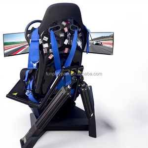 เครื่องจำลองรถแข่ง <span class=keywords><strong>3</strong></span> มิติ <span class=keywords><strong>3</strong></span> จอภาพ ปรับได้ พร้อมชุดอุปกรณ์เคลื่อนไหว สำหรับใช้ภายใน/ภายนอกอาคาร - Product Image 6