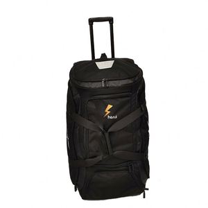 BSCI Factory High Capacity Carry on <b>Luggage</b> Rolling Duffel <b>Bag</b> Underseat Hockey Duffel <b>Bag</b> Carry on <b>Luggage</b> <b>with</b> <b>Wheels</b> - Product Image 1
