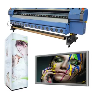 Allwin printer fast speed large format plotter with konica 512i9 30pl printhead for flex banner and vinyl sticker in Guangzhou