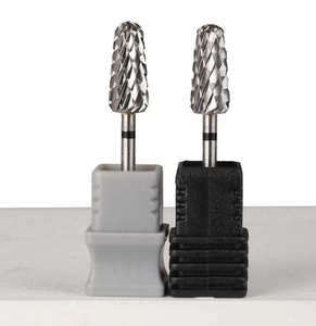 Fraise à ongles en carbure de tungstène 3/32" à profil conique large et sécurisé pour l'élimination rapide de l'acrylique et du gel - Prix usine en gros - Product Image 3