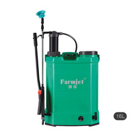 Penyemprot Elektrostatik 2 In 1 Kualitas Tinggi Farmjet 16L / 18L / 20L Digunakan untuk Irigasi dan Pertanian