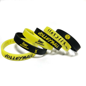 Pulsera Deportiva Ecológica, Pulsera de Silicona Ajustable con Nombre Personalizado para Fitness - Product Image 1