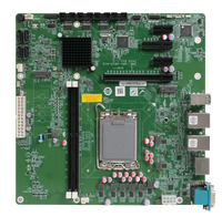 IEI IMB-ADL-H610 motherboard mikro ATX, Intel H610/H610E chipset LGA1700 tiga tampilan independen Intel generasi 12/ke-13