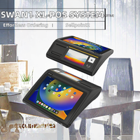 Système de point de vente tactile capacitif GODSPM LY-DKPOS-101 10 pouces pour restaurants, système de commande et de paiement Android RK3568