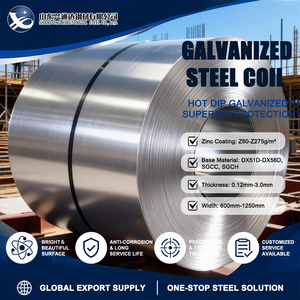 ASTM A653 CS Type a Z80 G/sqm Minimized Spangle 1.0mm 900mm ID 610mm Galvanized Steel Coil for Door Panel - Product Image 1