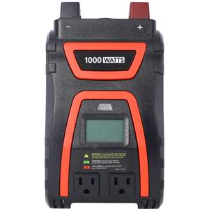 Convertisseur d'énergie PowerDB 1000 Watts à onde sinusoïdale modifiée, sortie DC/AC pour les situations d'urgence, les chantiers, les camions, les bateaux - Product Image 6